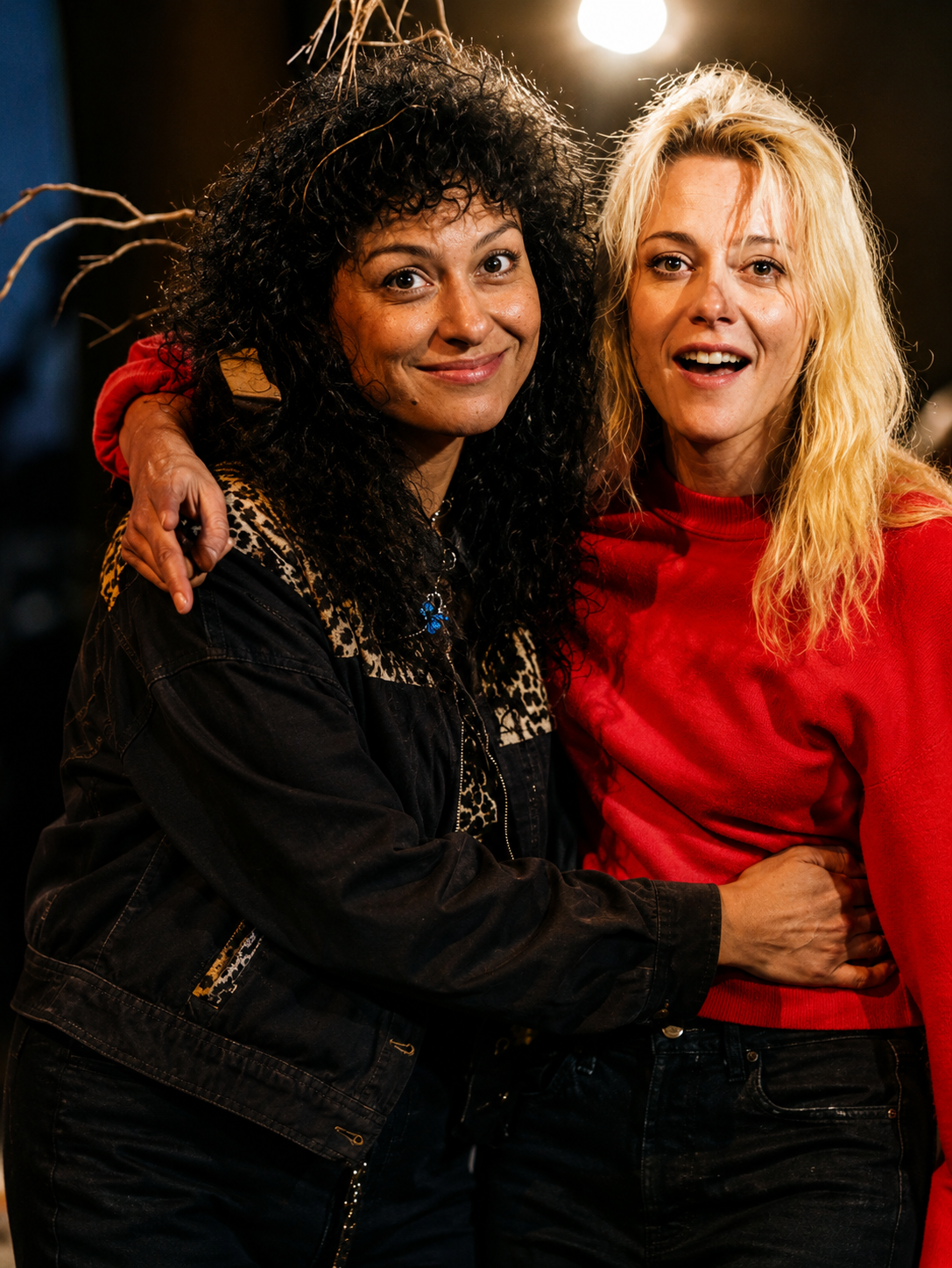 The Wrong Girls Alia Shawkat Leopard Print Jacket - Image 4